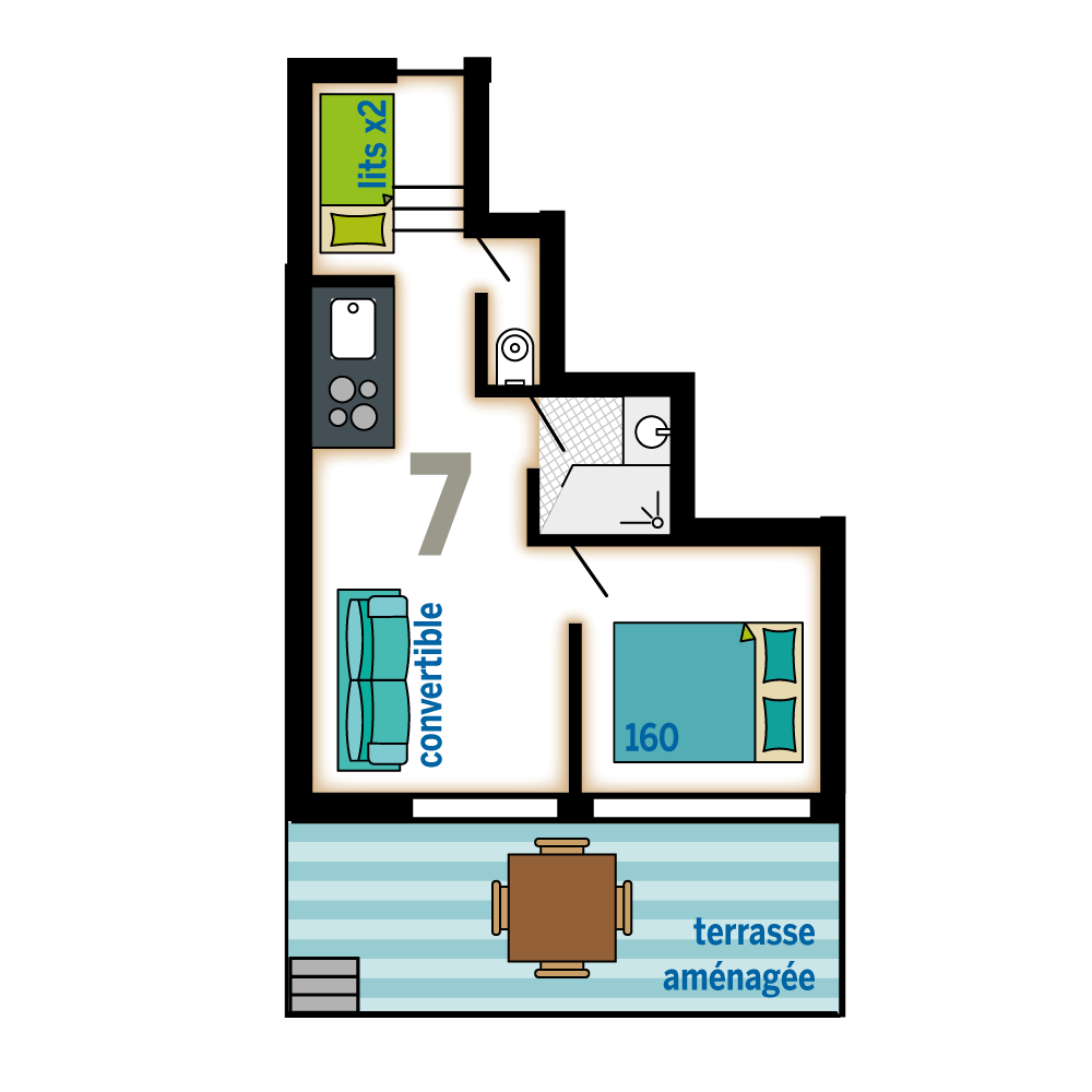 Plan Appartement 1